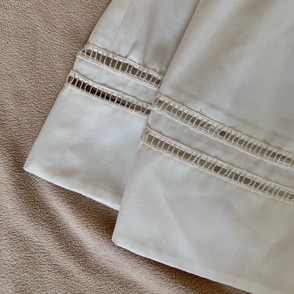 White Pleated Midi Skirt - Picture 4 of 7